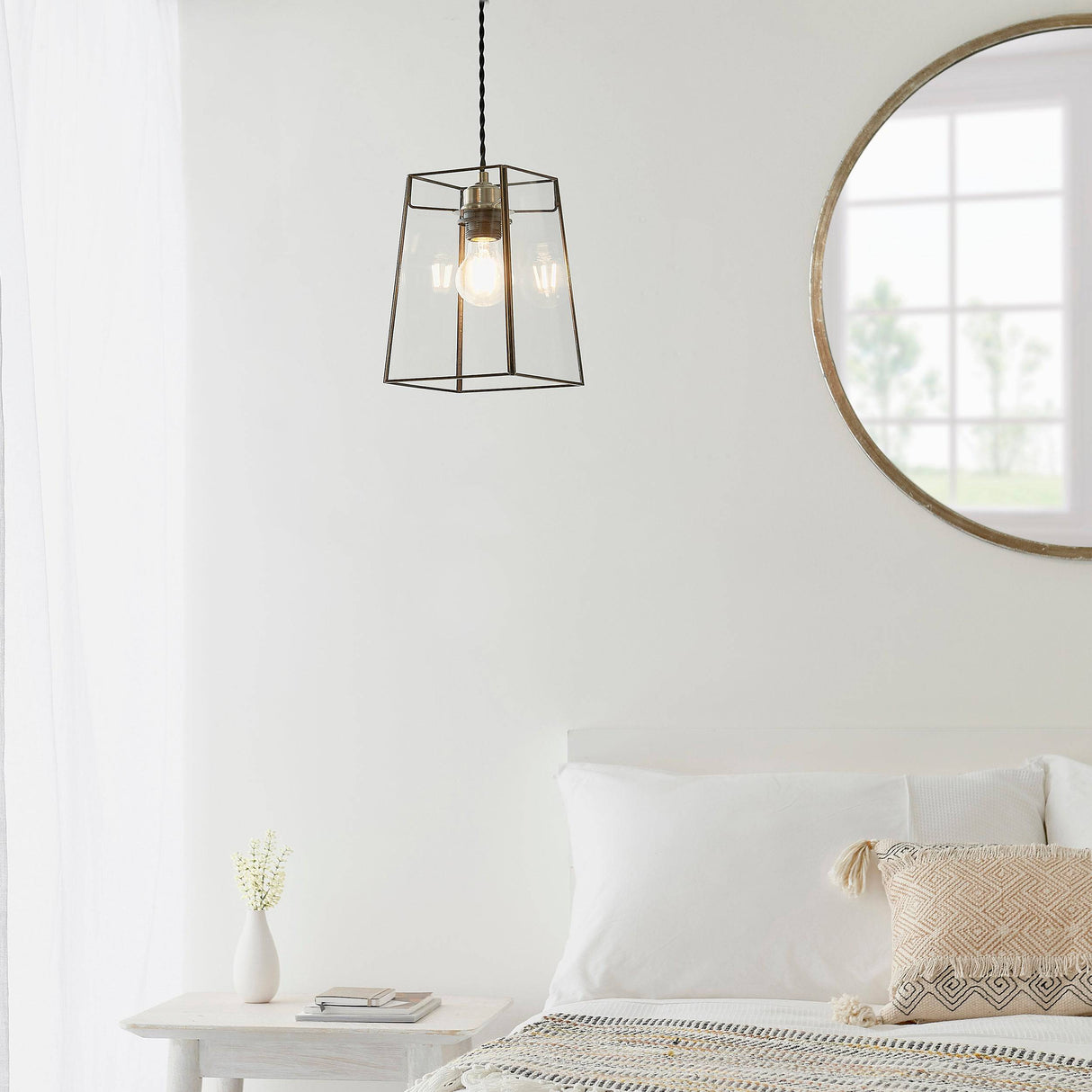 Beaumont 1lt Pendant easyfit - Comet Lighting
