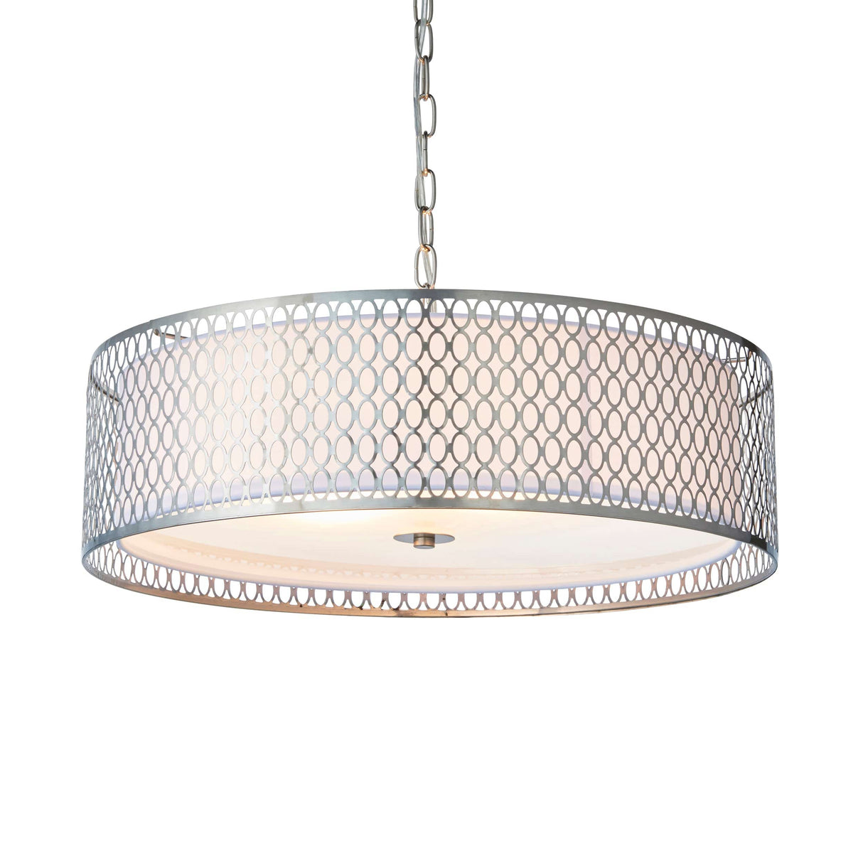 Cordero 3Lt Pendant Ceiling Light Satin Nickel - Comet Lighting