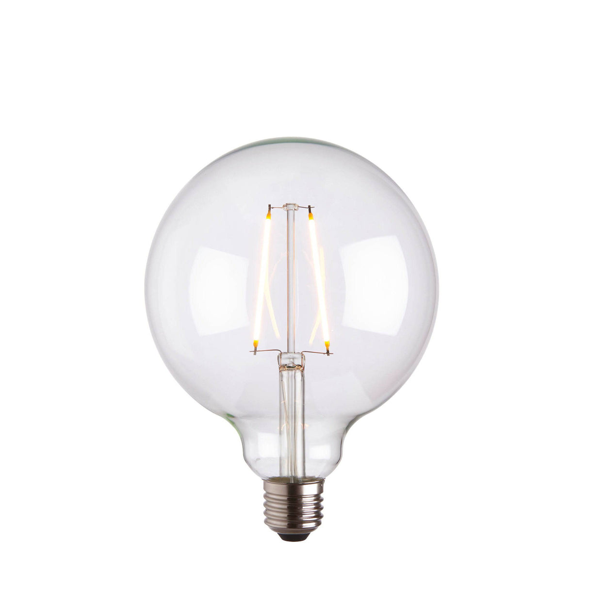 Endon E27 LED Filament 125mm Globe 2w 2200k 210lm - Comet Lighting