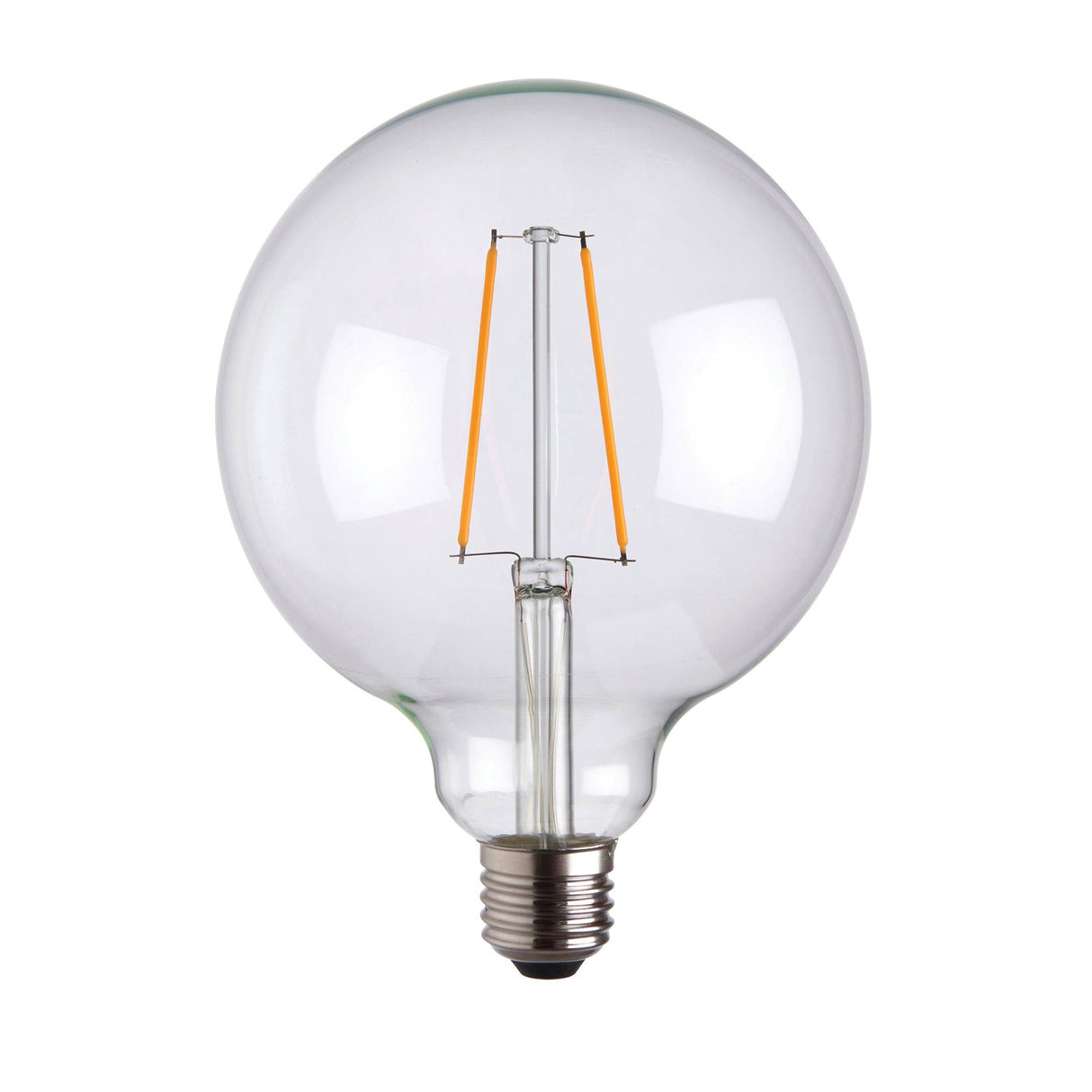 Endon E27 LED Filament 125mm Globe 2w 2200k 210lm - Comet Lighting
