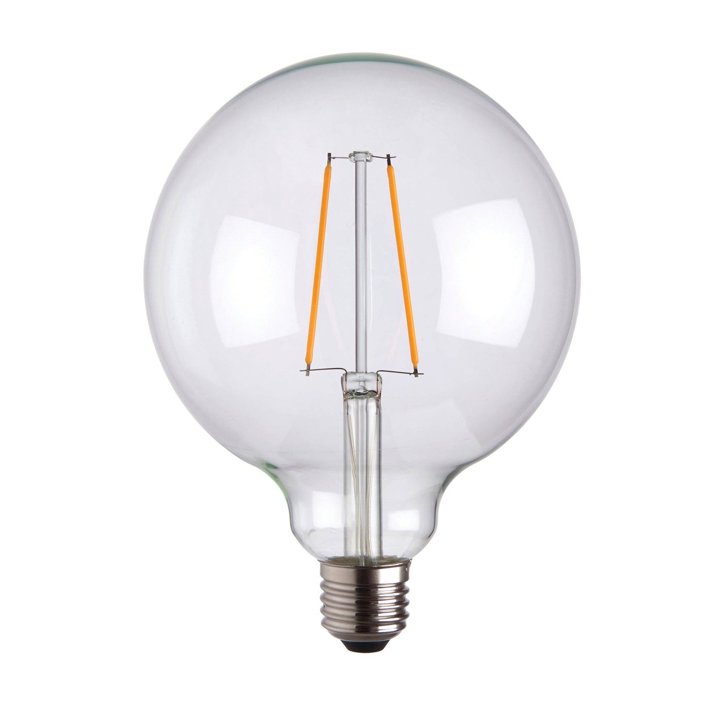 Endon E27 LED Filament 125mm Globe 2w 2200k 210lm - Comet Lighting
