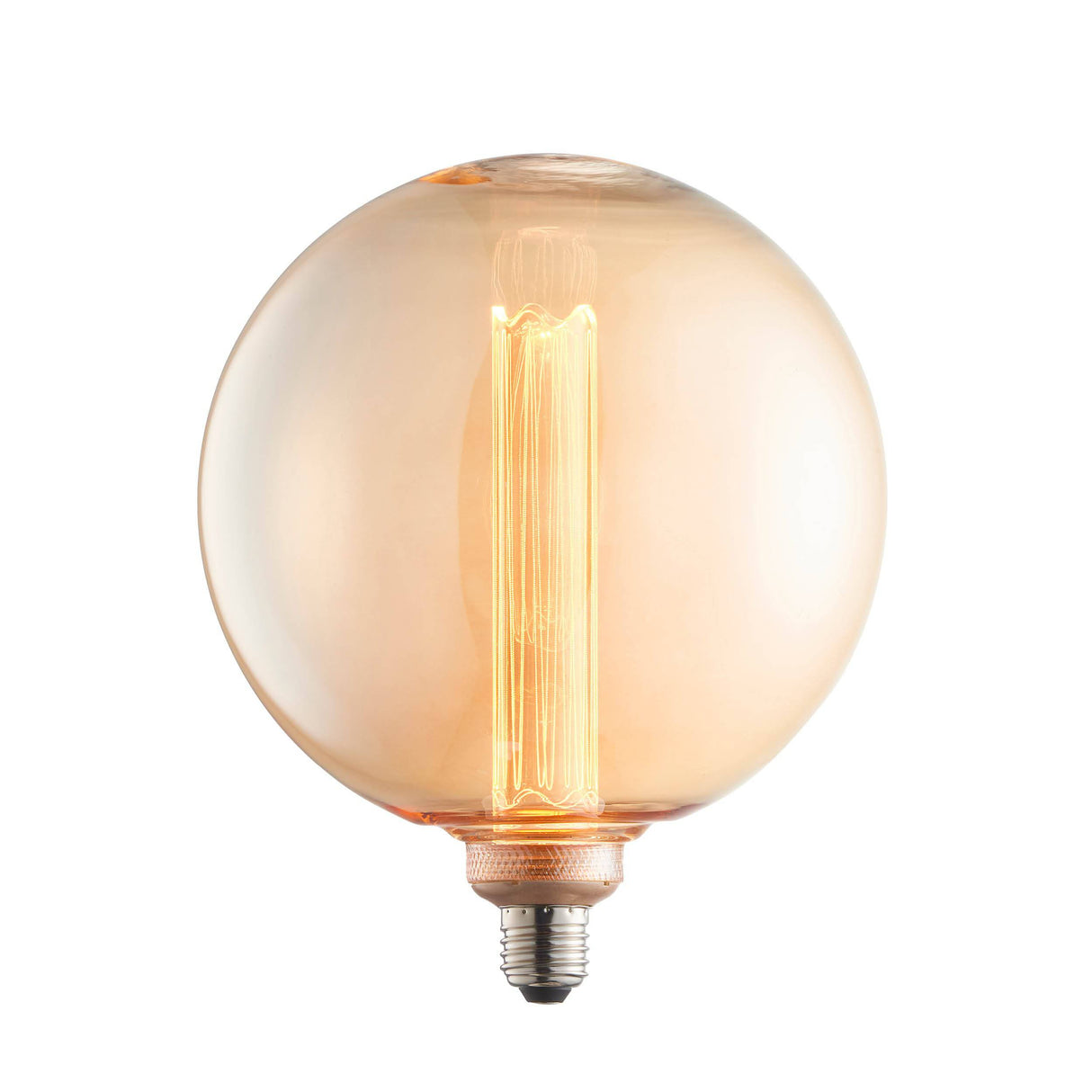 Endon E27 LED XL 200mm Globe Amber 2.8w 1800k 120lm - Comet Lighting
