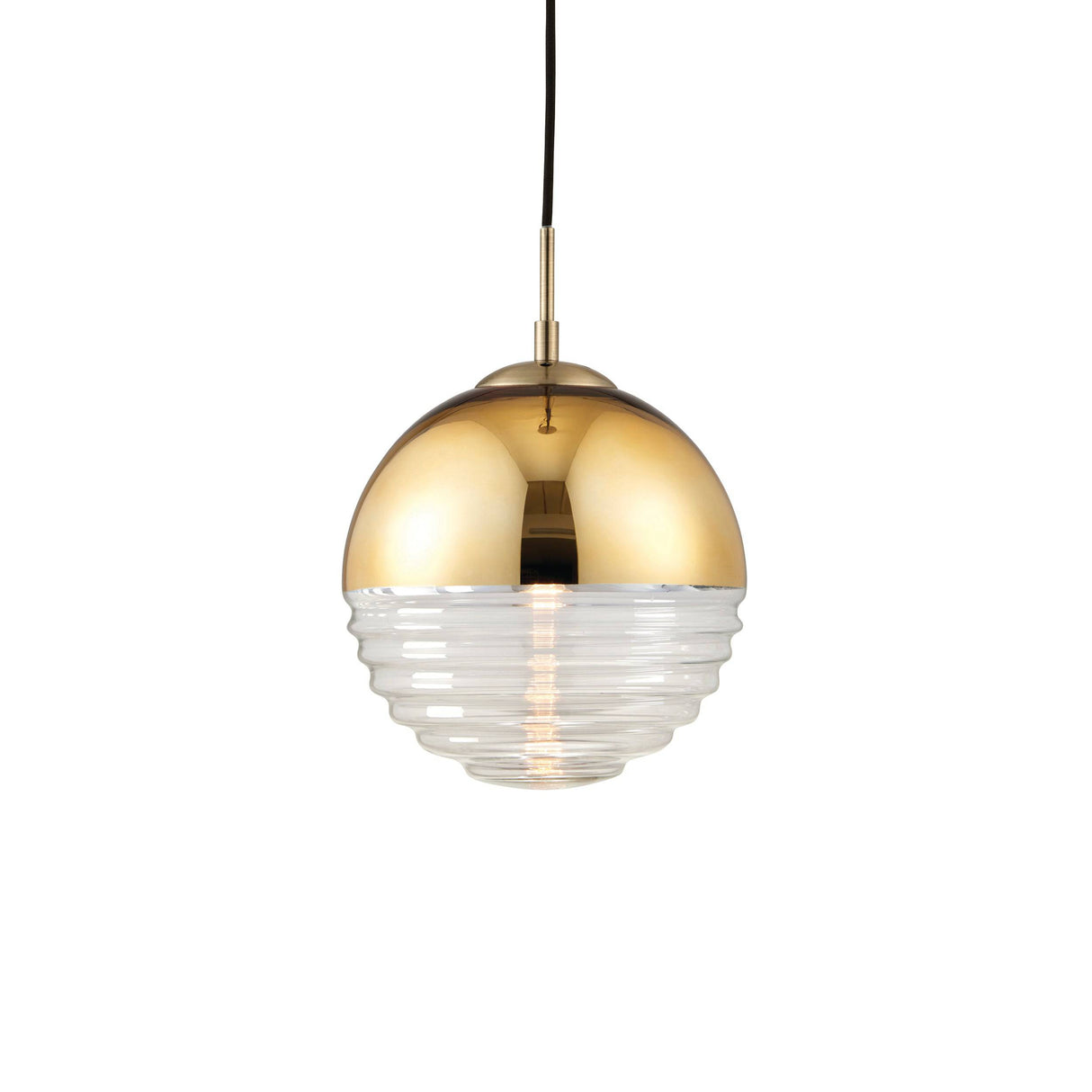 Paloma Pendant Ceiling Light Gold - Comet Lighting