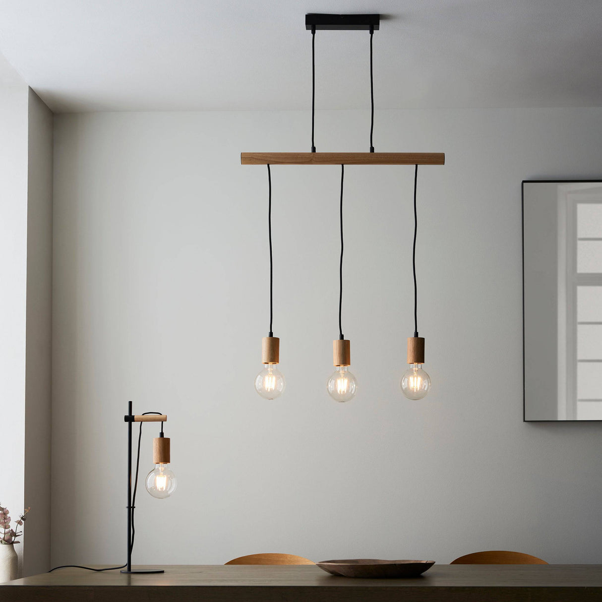 Sven 3lt Pendant - Comet Lighting