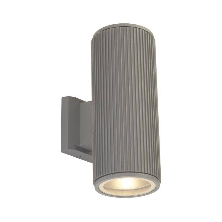 Kingswear Outdoor Up/Down Wall/Porch Light - Grey - Comet Lighting