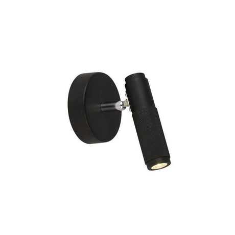 Kittsford 1Lt LED Spotlight Black - Comet Lighting