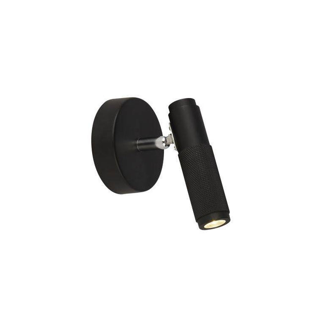 Kittsford 1Lt LED Spotlight Black - Comet Lighting