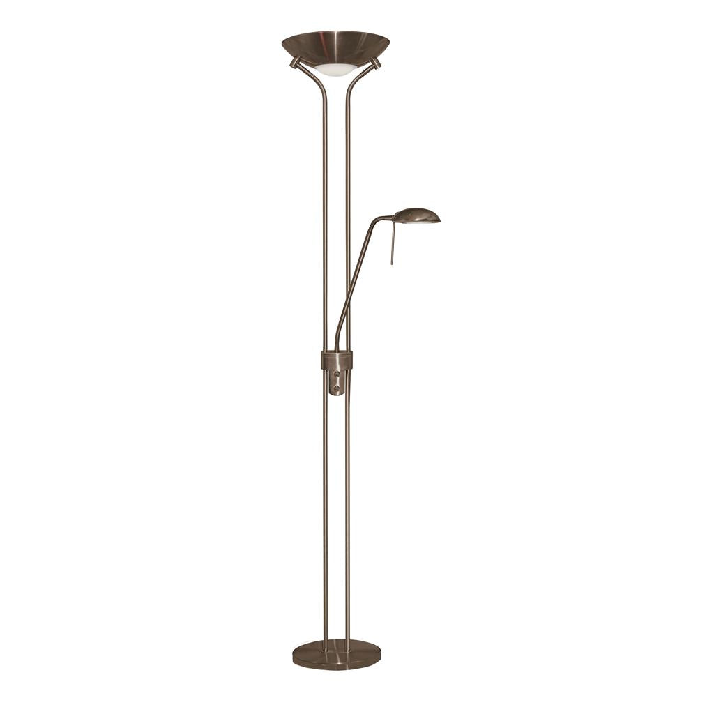 Searchlight Brass Mother Child Floor Lamp Dimmer - Comet Lighting