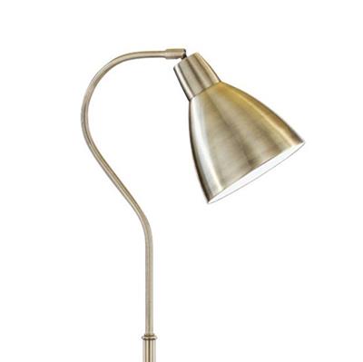Adjustable Floor Lamp - Antique Brass - Comet Lighting