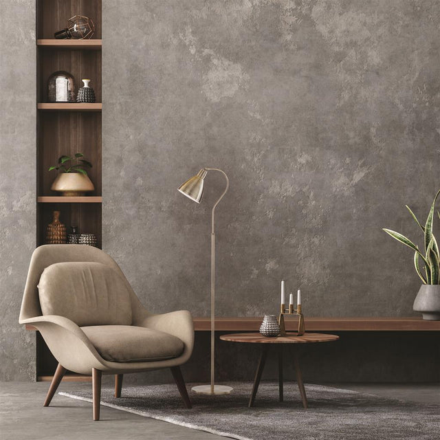 Adjustable Floor Lamp - Antique Brass - Comet Lighting