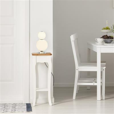 Exton 2Lt LED Table Lamp Chrome - Comet Lighting