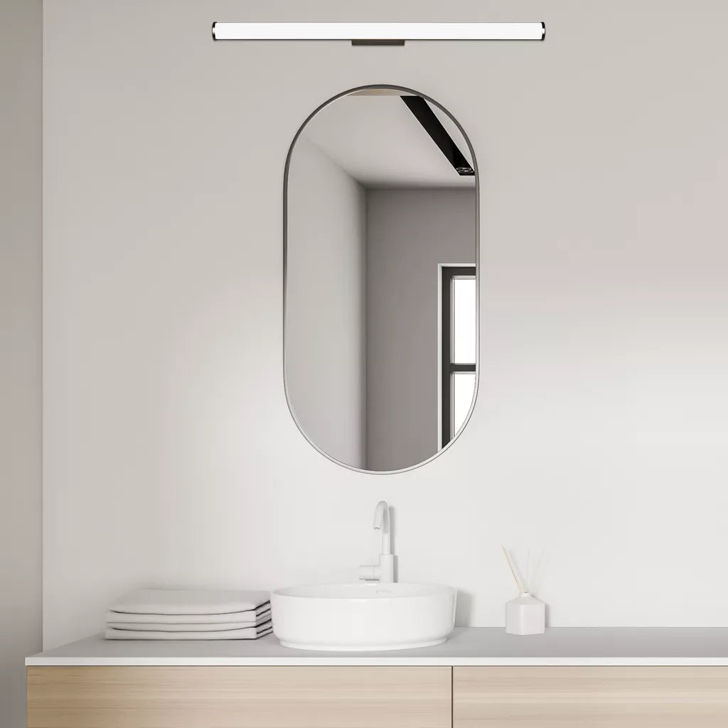 Veritas Bathroom Wall or Ceiling - Chrome & Opal Polycarb