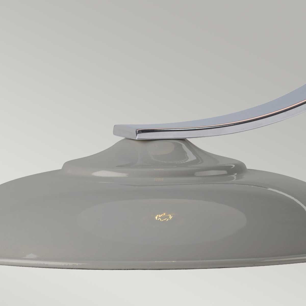 Franklin 1 Light Desk Lamp - Grey - Comet Lighting