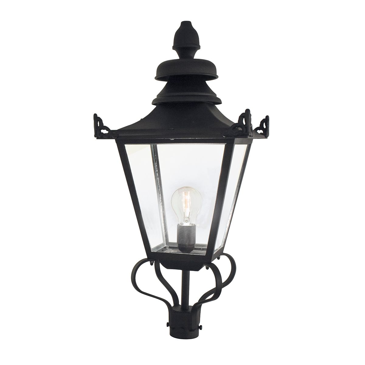 Grampian Outdoor Head Only Black - Comet Lighting