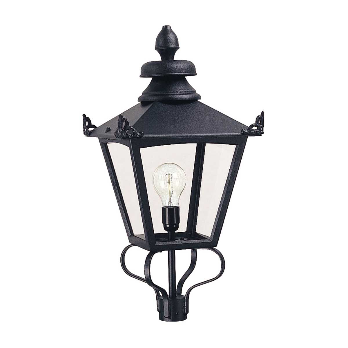 Grampian Outdoor Head Only Black - Comet Lighting