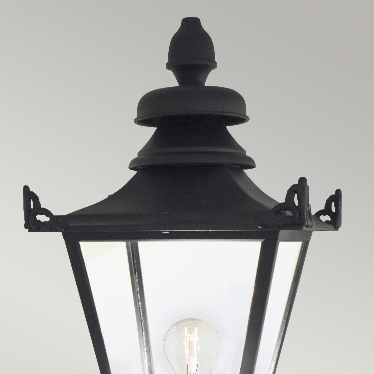 Grampian Outdoor Head Only Black - Comet Lighting