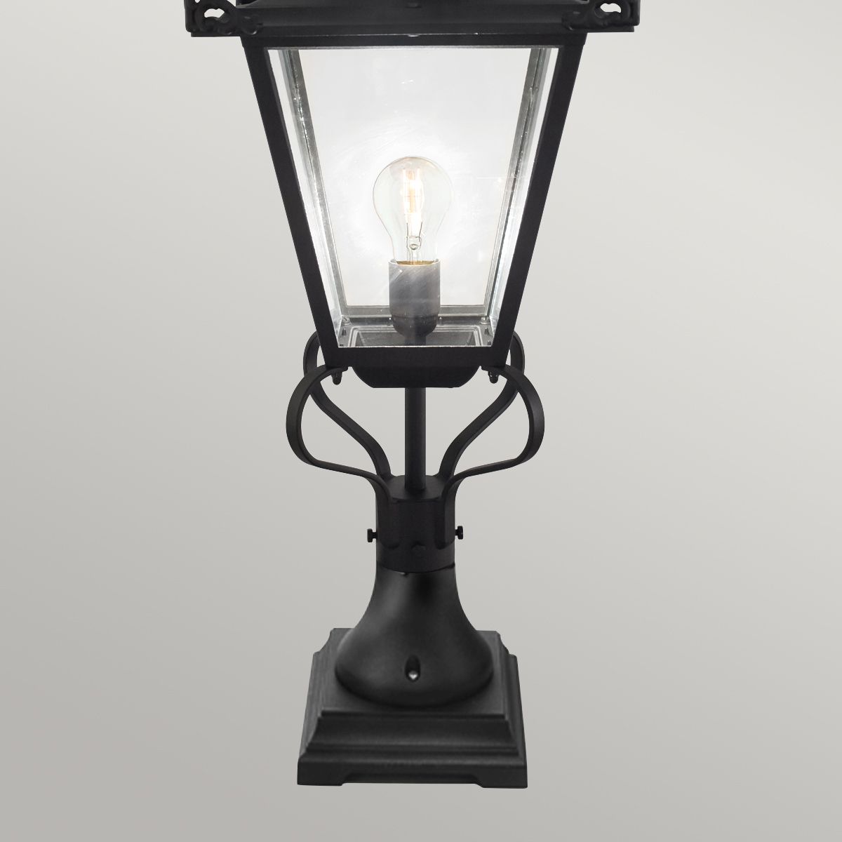 Grampian 1 Light Pedestal Lantern - Comet Lighting