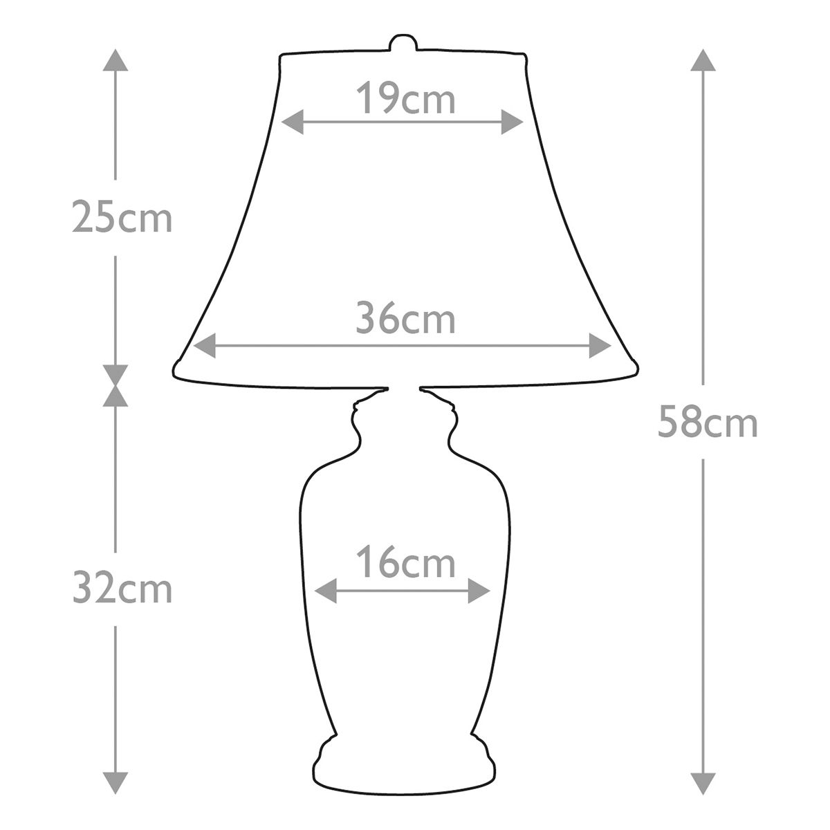 Gold Thistle 1-Light Table Lamp - Comet Lighting