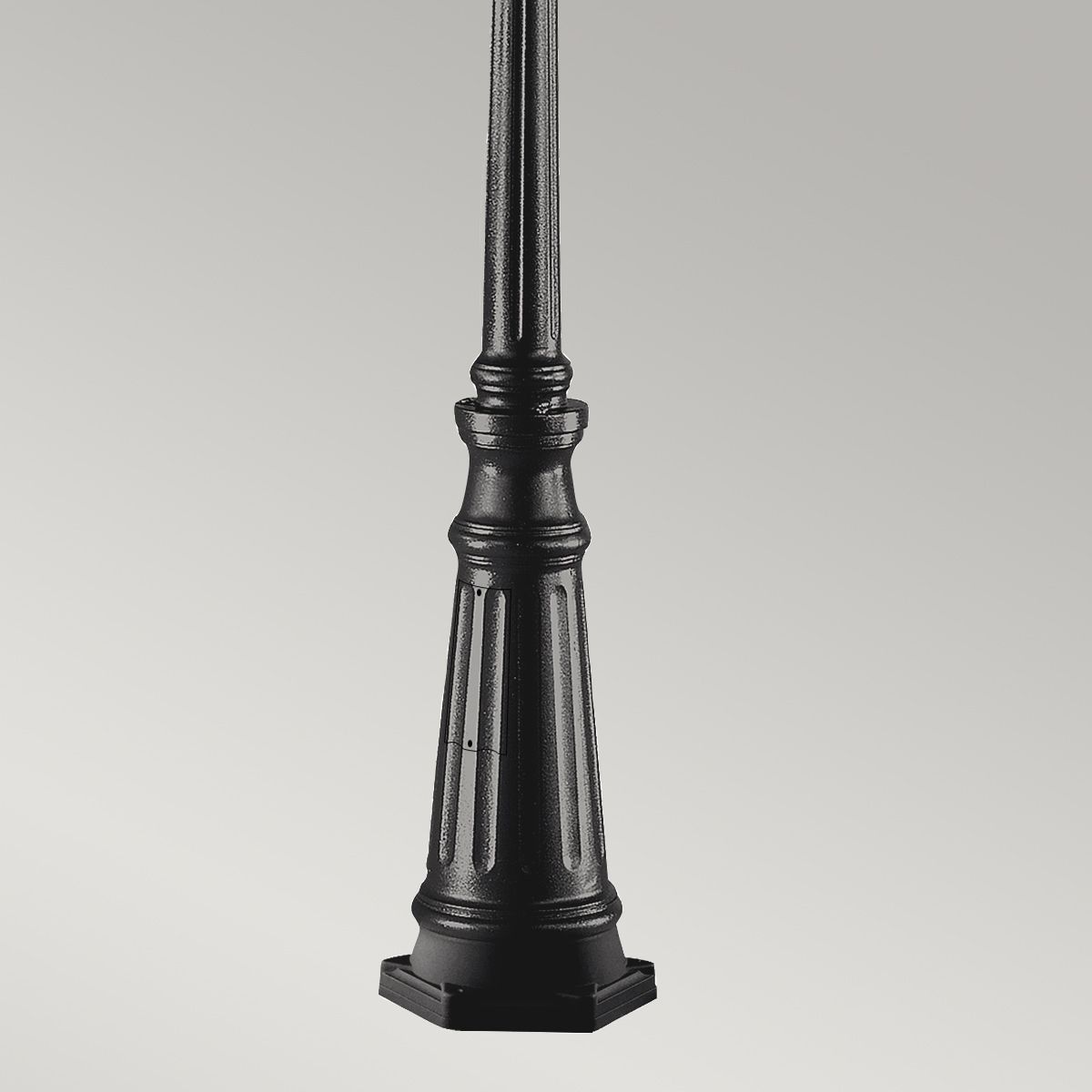 Grampian Outdoor Lamp Post Black - Comet Lighting