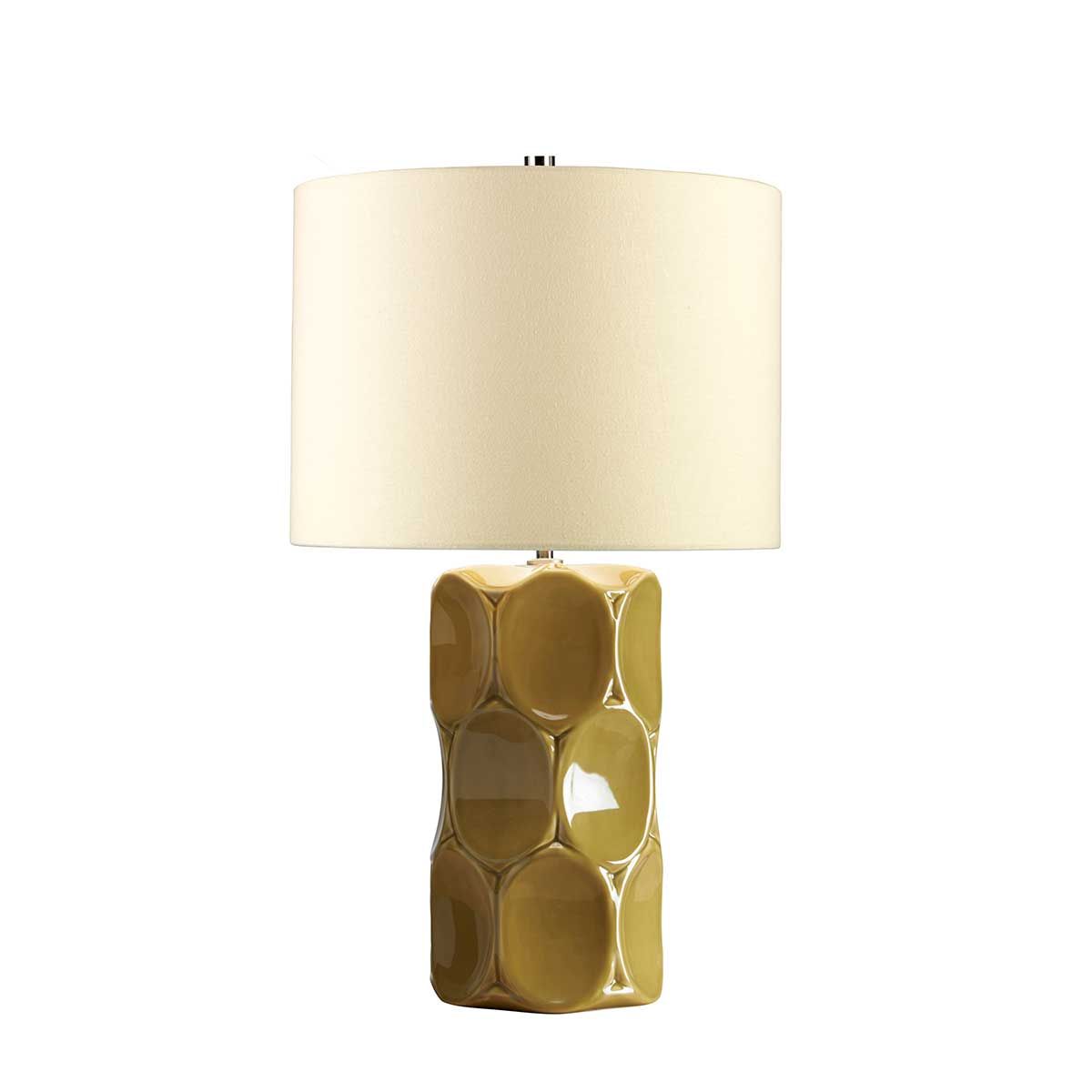 Green Retro 1 Light Table Lamp - Comet Lighting
