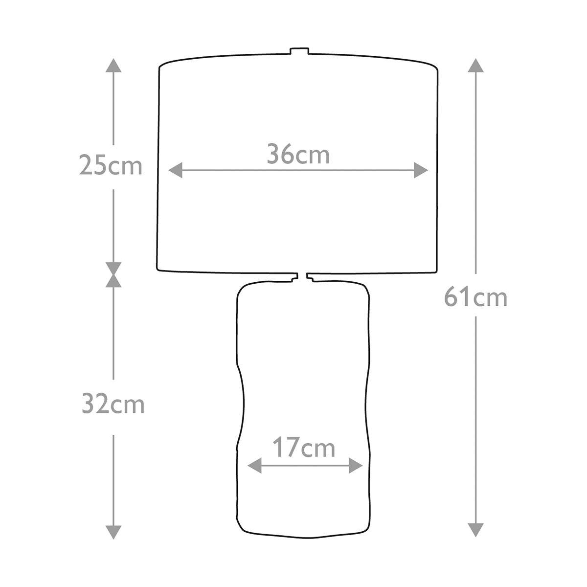 Green Retro 1 Light Table Lamp - Comet Lighting