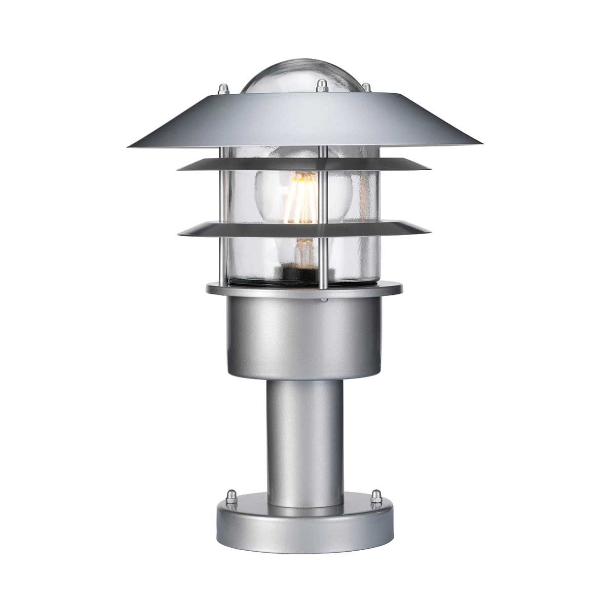 Helsingor 1 Light Pedestal Lantern - Comet Lighting
