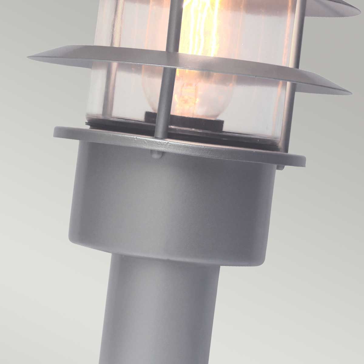 Helsingor 1 Light Pedestal Lantern - Comet Lighting