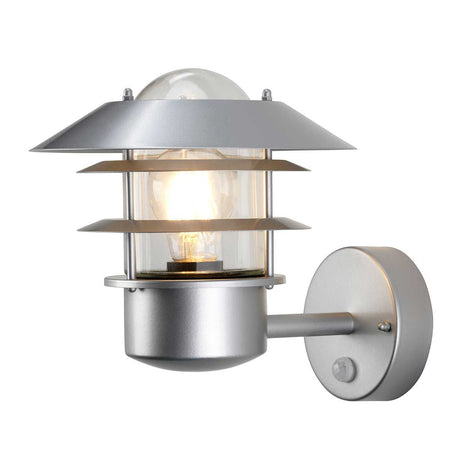 Helsingor 1 Light Pir Wall Lantern - Comet Lighting
