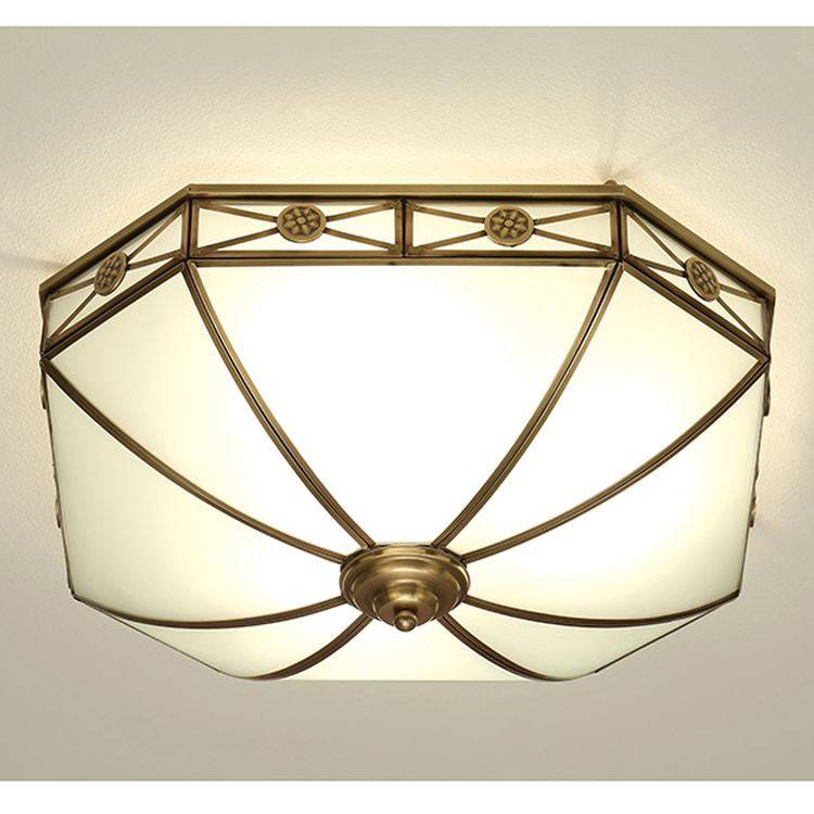 Bannerman 4-Light Flush Ceiling Light - Comet Lighting