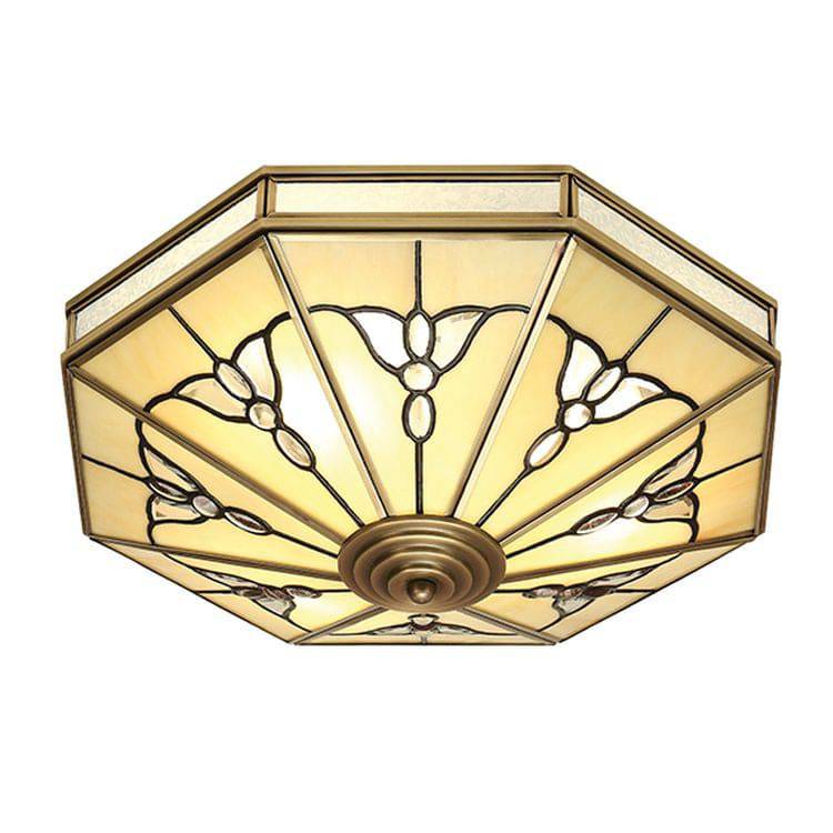 Gladstone 4-Light Flush Ceiling Light - Comet Lighting