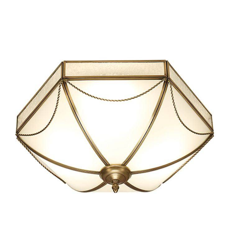 Russell 3-Light Flush Ceiling Light - Comet Lighting