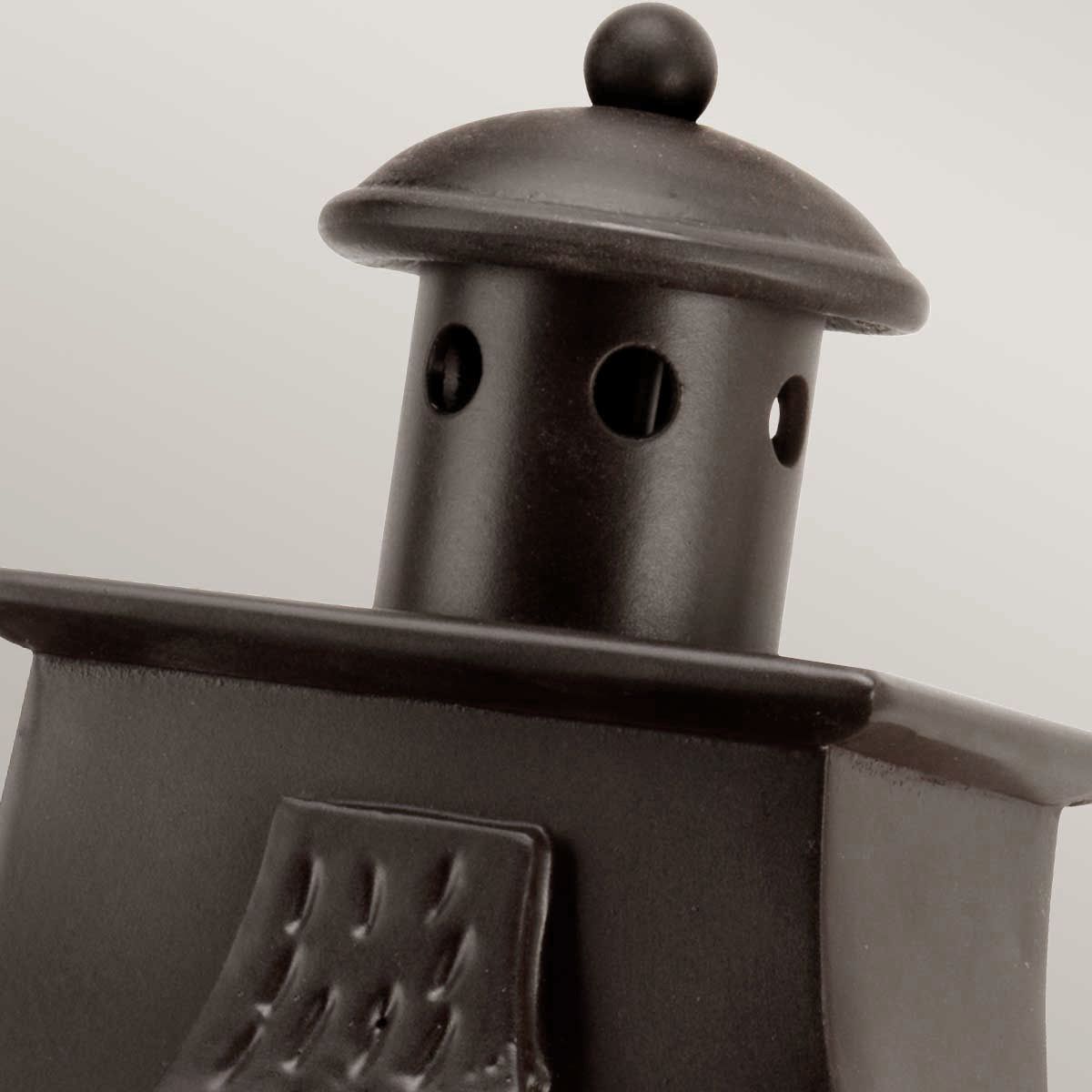 Kendal Outdoor Wall Lantern Bronze - Comet Lighting