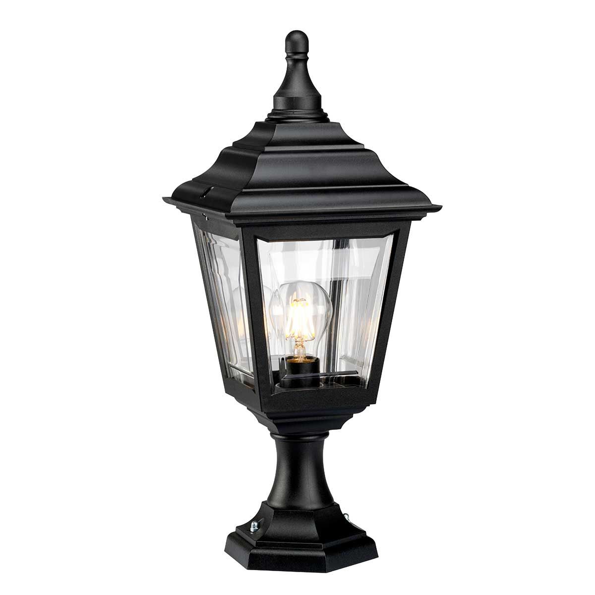 Kerry 1 Light Pedestal/Porch - Comet Lighting