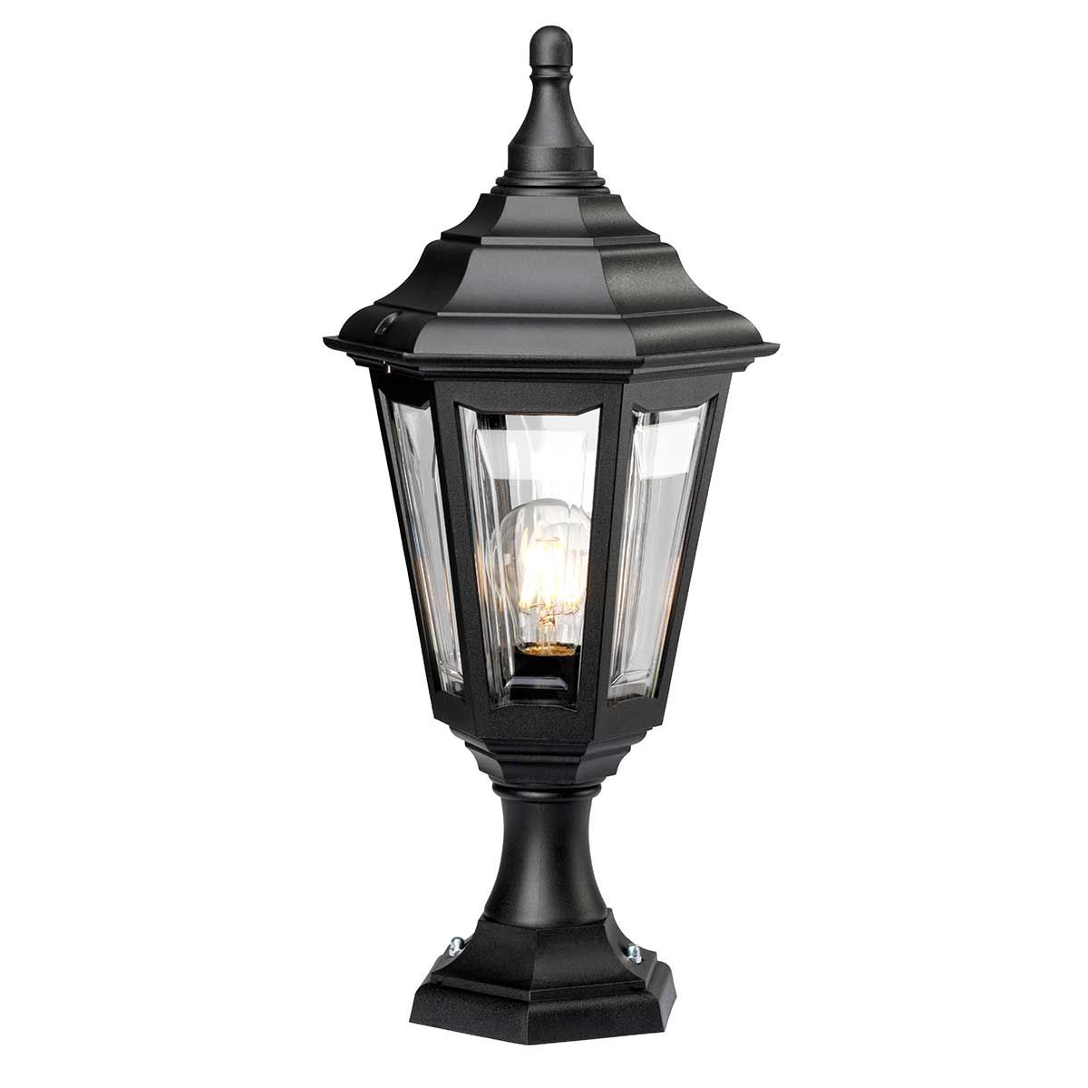 Kinsale 1 Light Pedestal/Porch Lantern - Comet Lighting