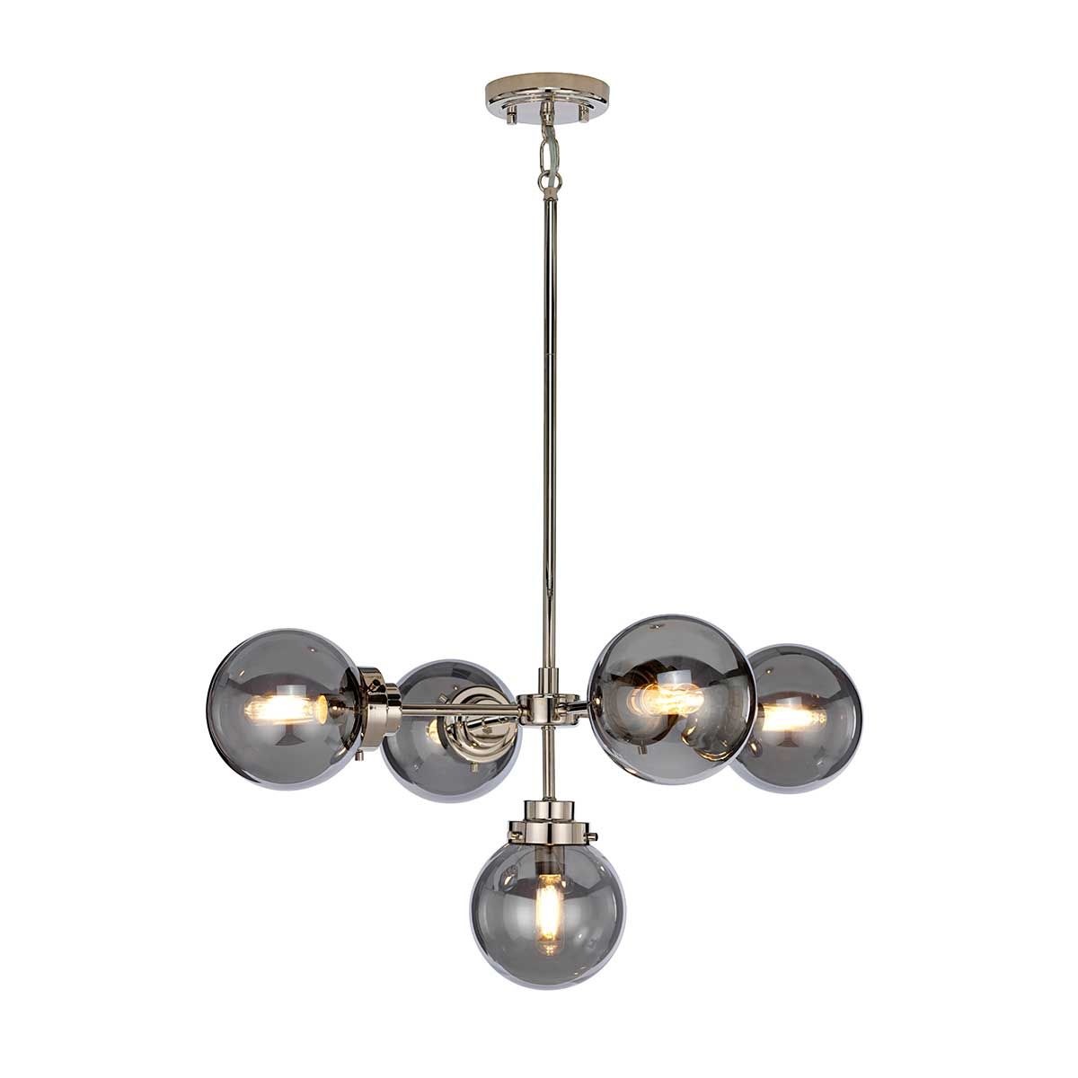 Kula 5 Light Chandelier - Comet Lighting