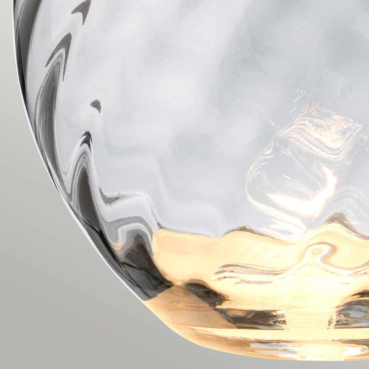 Lena 2 Light Large Smoke Table Lamp - Comet Lighting