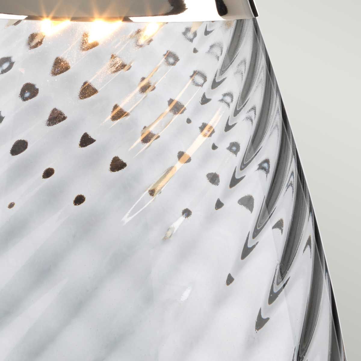 Lena 2 Light Large Smoke Table Lamp - Comet Lighting