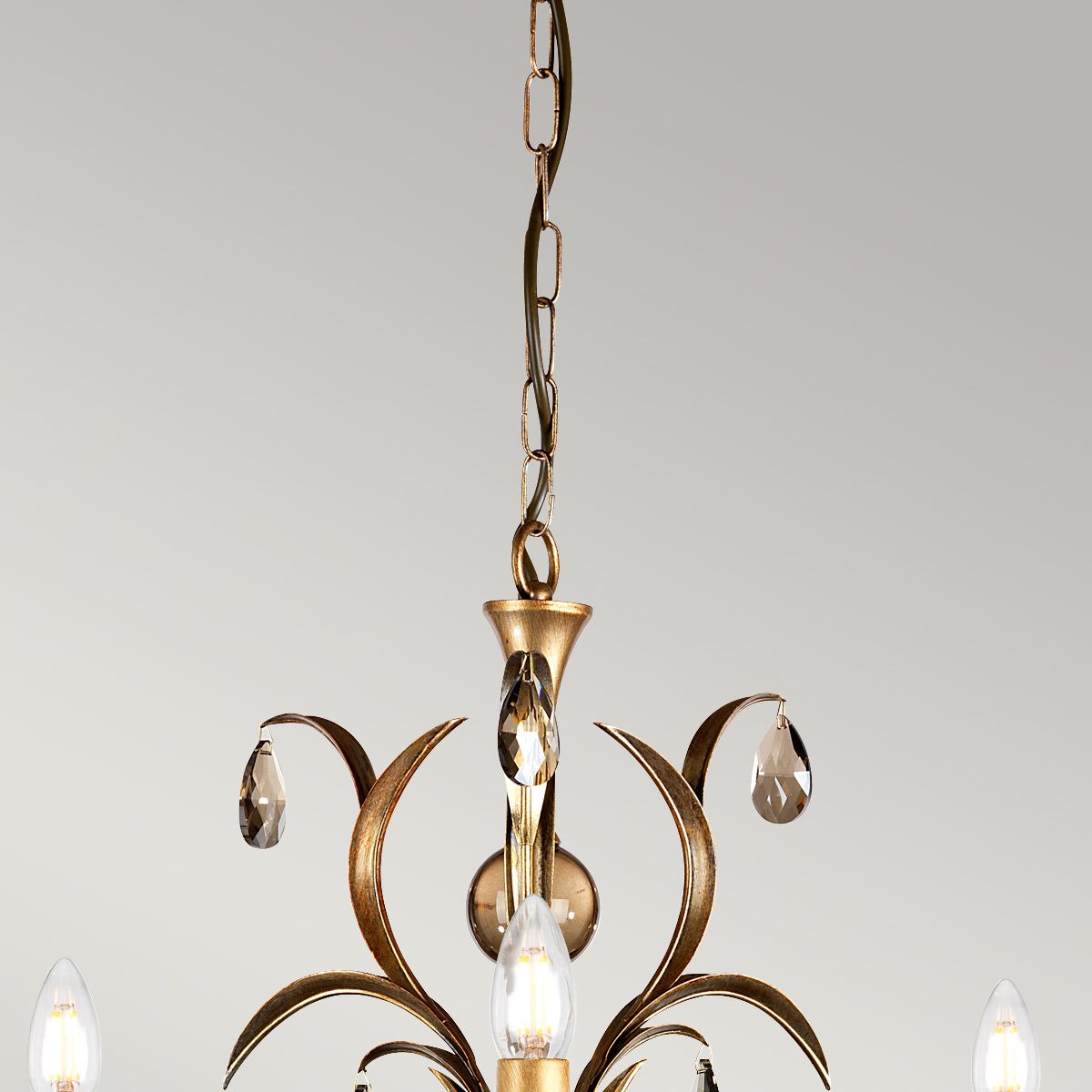 Lily 3 Light Chandelier - Comet Lighting