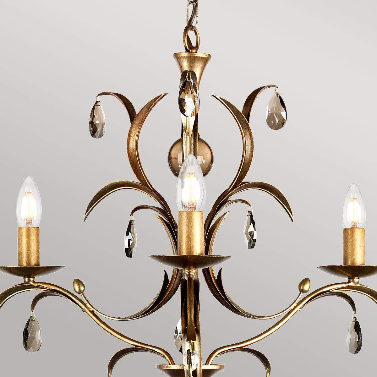 Lily 3 Light Chandelier - Comet Lighting