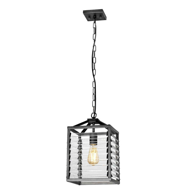 Louvre 1 Light Pendant - Comet Lighting