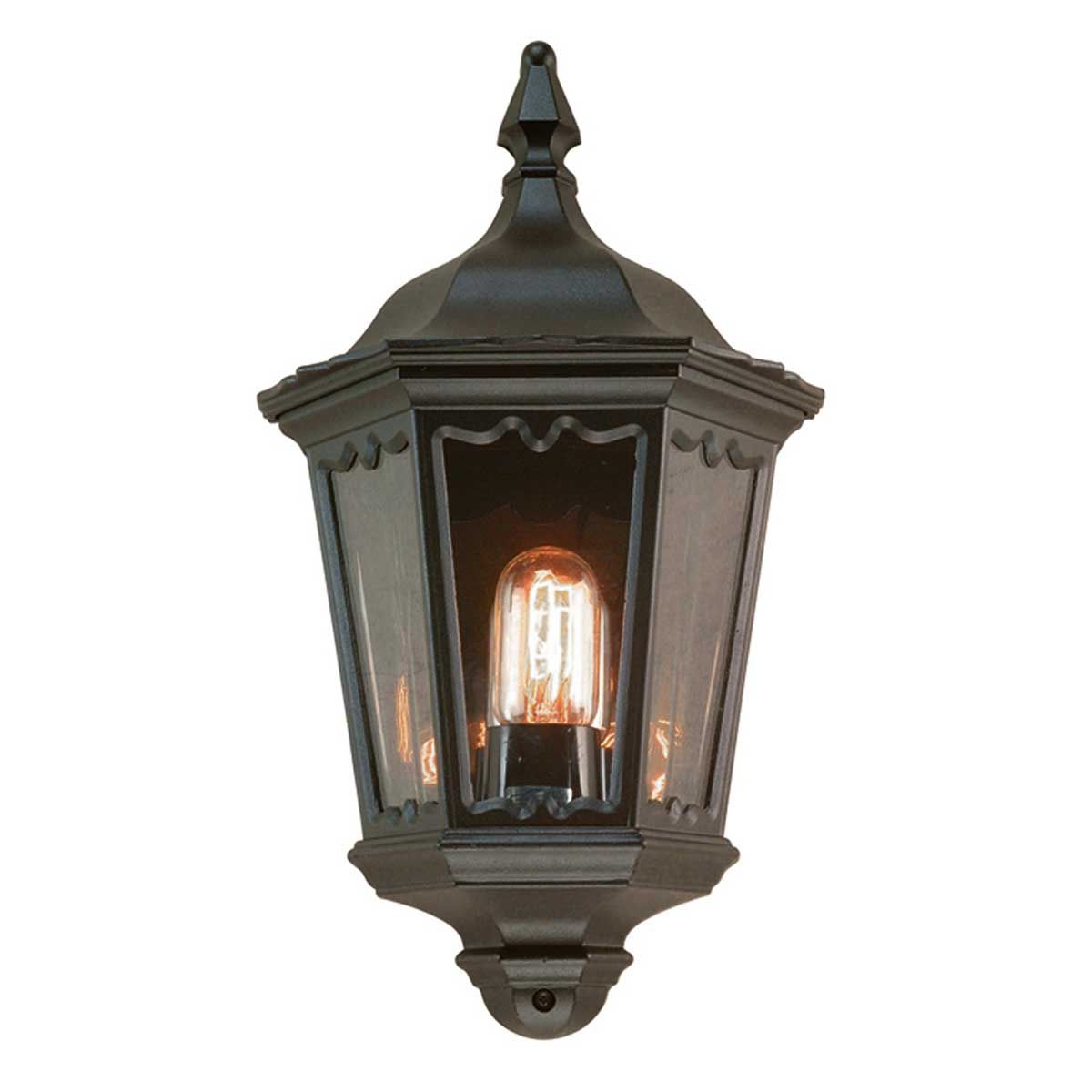 Medstead 1 Light Half Lantern - Comet Lighting