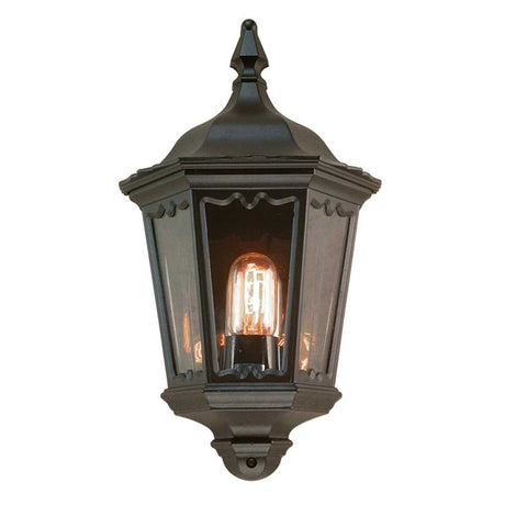 Medstead 1 Light Half Lantern - Comet Lighting