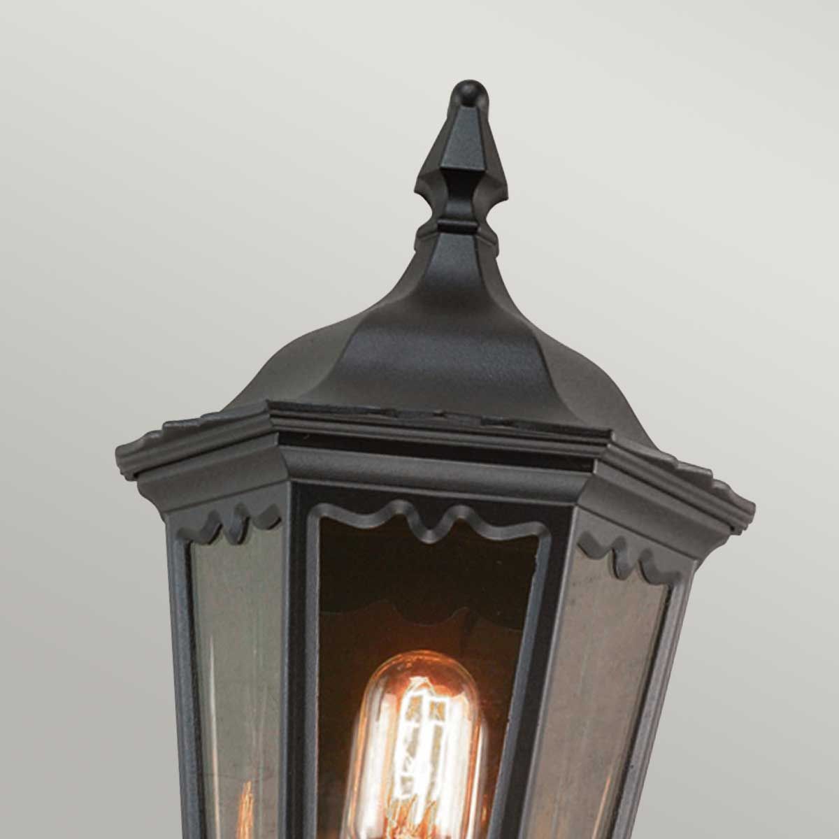Medstead 1 Light Half Lantern - Comet Lighting