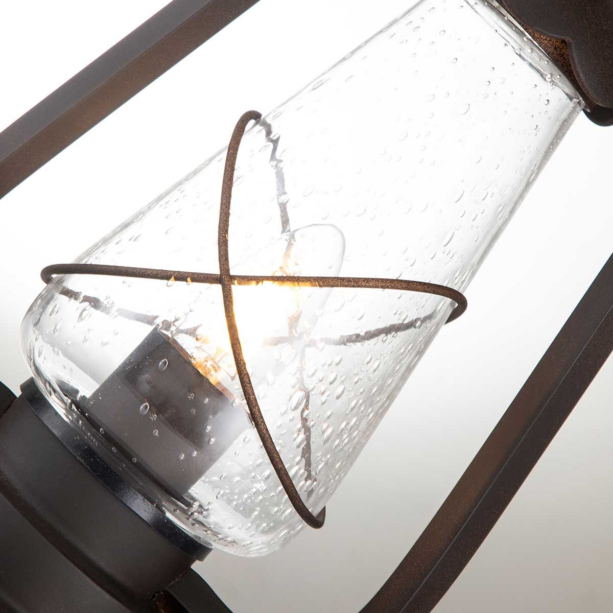 Miners 1 Light Pedestal Lantern - Comet Lighting