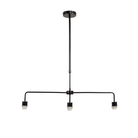 Huckleberry Black 3 Way Rise And Fall Over Table Light