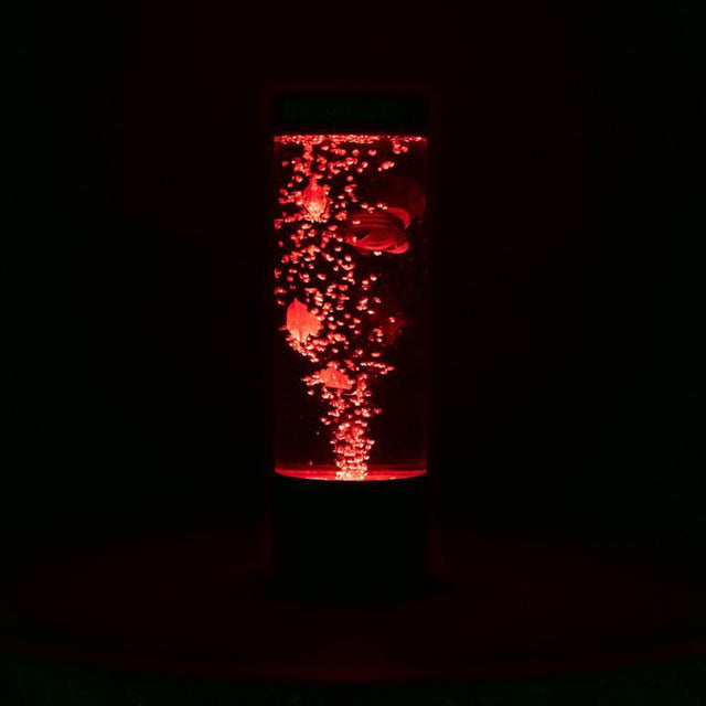 32cm Colour Changing Bubble Fish Table Lamp 