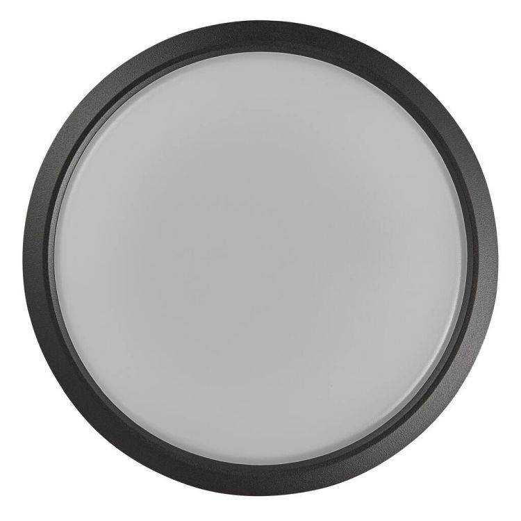 Nordlux Ava Outdoor Wall/Ceiling Light Black/Opal - Comet Lighting