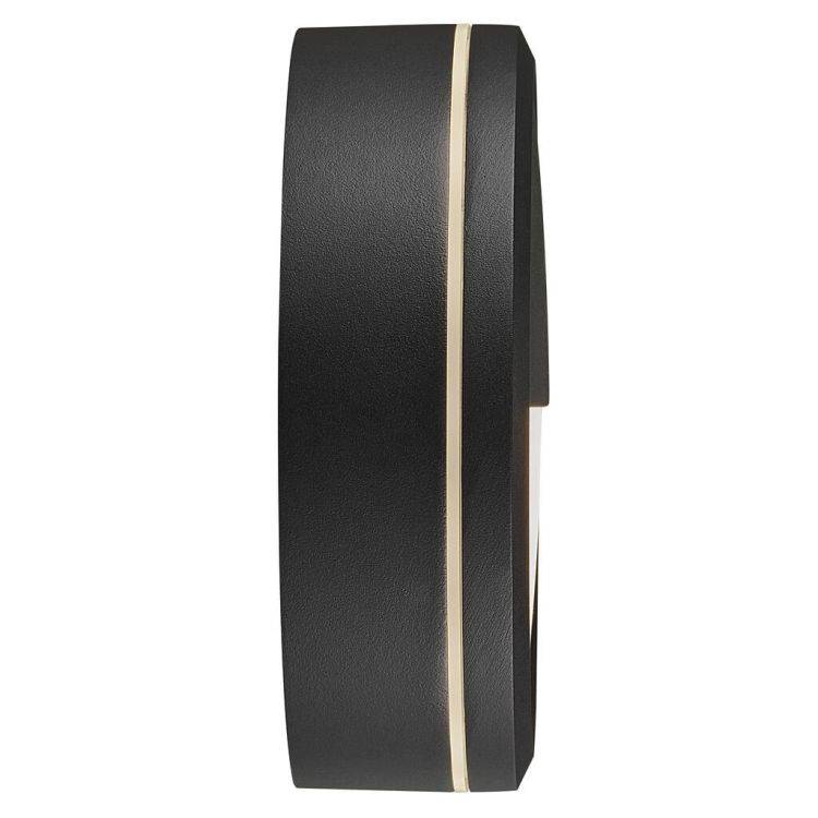Nordlux Ava Outdoor Wall/Ceiling Light Black/Opal - Comet Lighting