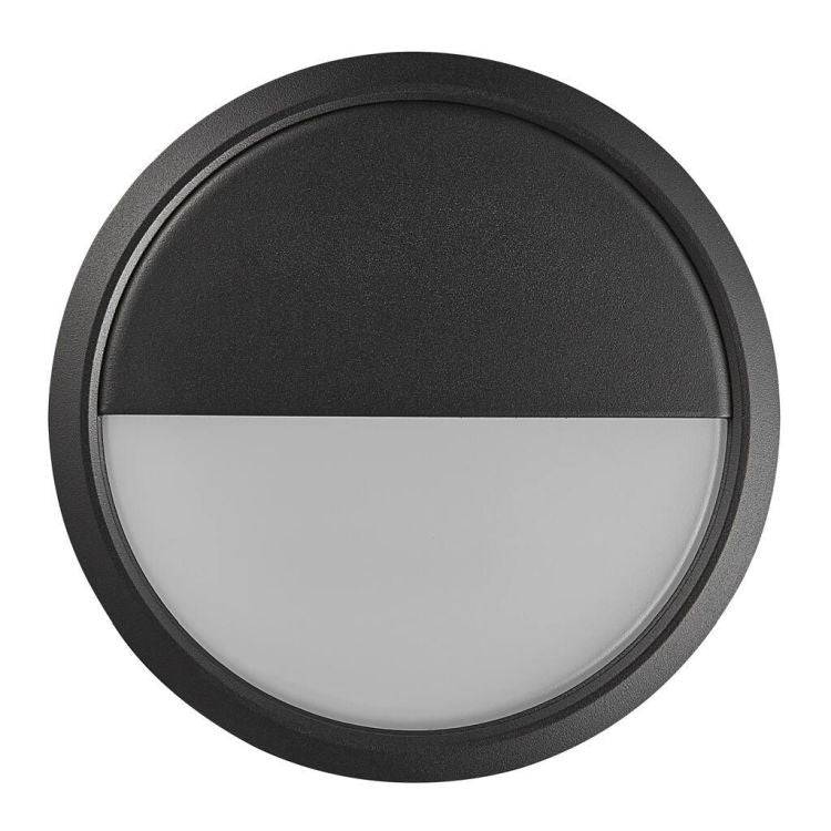 Nordlux Ava Outdoor Wall/Ceiling Light Black/Opal - Comet Lighting