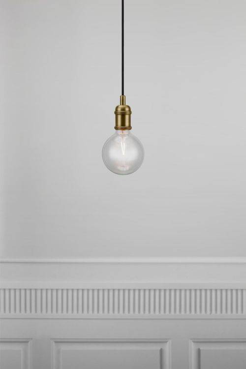 Nordlux Avra Pendant Ceiling Light Antique brass - Comet Lighting